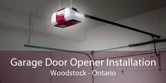 Garage Door Opener Installation Woodstock - Ontario
